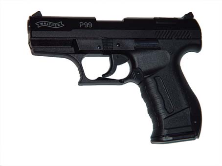 foto Walther P 99, �ern� cal: 9mm P.A.K.